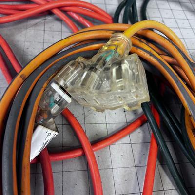 3 Extension Cords 