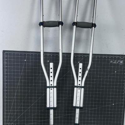 Adjustable Height Crutches