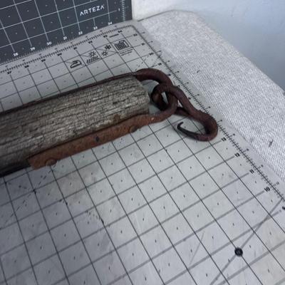 Yoke Tree RUSTIC Wall hanger 