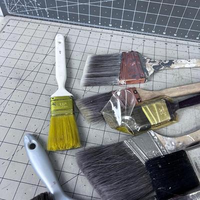 Pile O Paint Brushes 