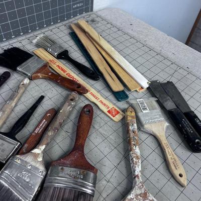 Pile O Paint Brushes 