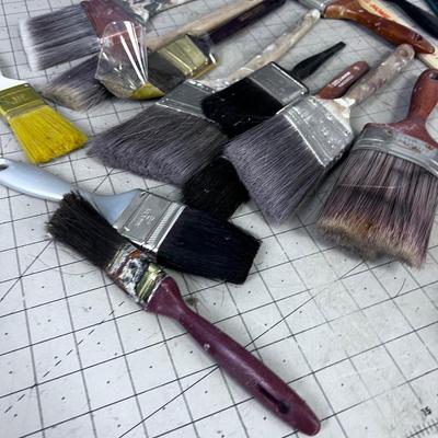 Pile O Paint Brushes 