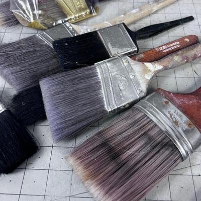 Pile O Paint Brushes 