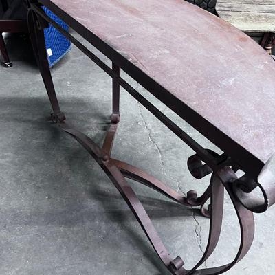 Metal Entry Table or Sofa Table