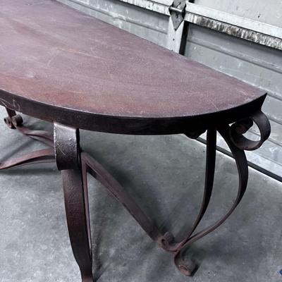 Metal Entry Table or Sofa Table