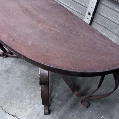 Metal Entry Table or Sofa Table