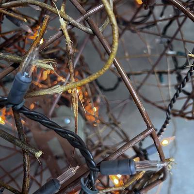 Decorative Wire Deer, with lights