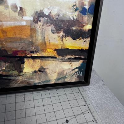 Art Print  of TREE on Canvas, Framed Nicely