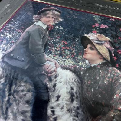 Framed Victorian Print 
