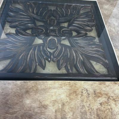 Framed Decorative Wall Hanging Wood Design 