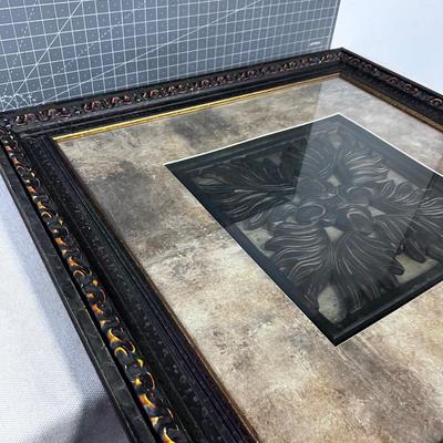 Framed Decorative Wall Hanging Wood Design 