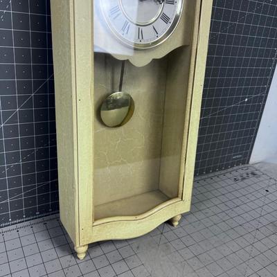CLOCK Antique White Color from ETHAN ALLEN 