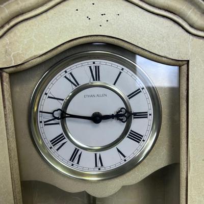 CLOCK Antique White Color from ETHAN ALLEN 