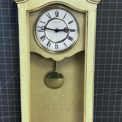 CLOCK Antique White Color from ETHAN ALLEN 