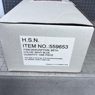 Doll Named "BETH". In Original Shipping box 
