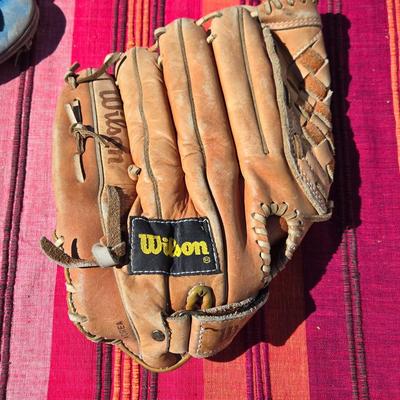 (2) Wilson Baseball Gloves