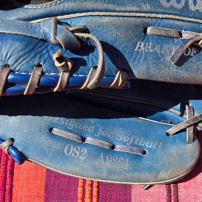 (2) Wilson Baseball Gloves