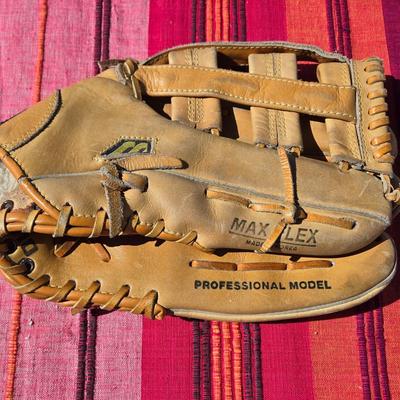 (3) Baseball Gloves
