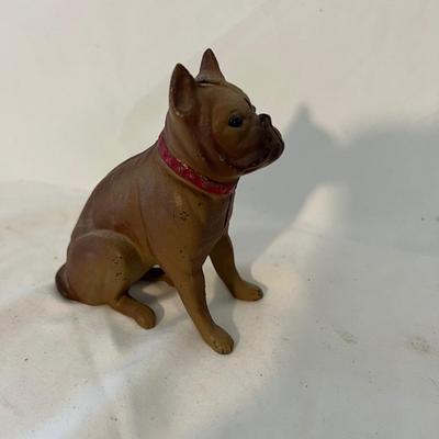 Cast Iron Dog Bank (D-MK)