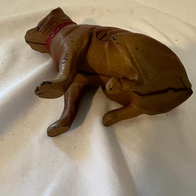 Cast Iron Dog Bank (D-MK)