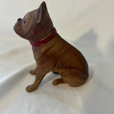 Cast Iron Dog Bank (D-MK)