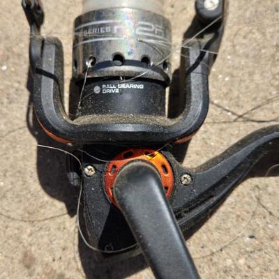 Fishing Rod and Broken Rod with Reel