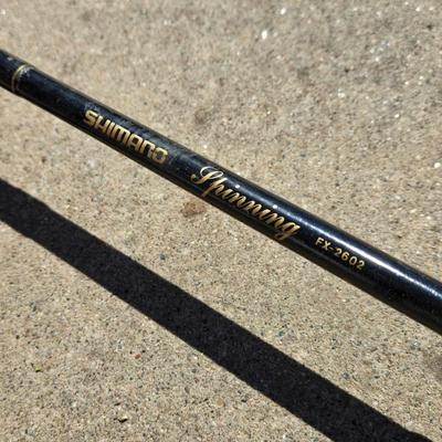 Shakespeare Rod & Reel and Shimano Rod