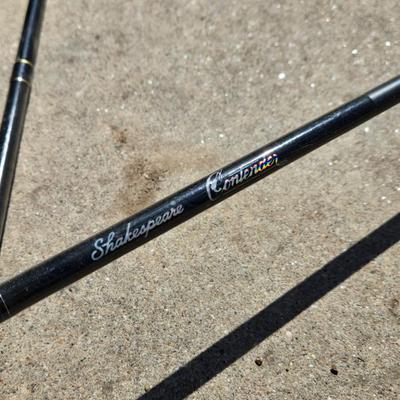 Shakespeare Rod & Reel and Shimano Rod