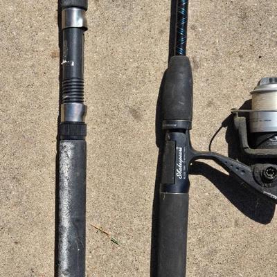 Shakespeare Rod & Reel and Shimano Rod