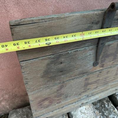 Antique â€œThe House of Hughesâ€ Wood Sign