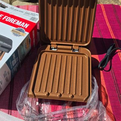 New in the Box George Foreman Grill