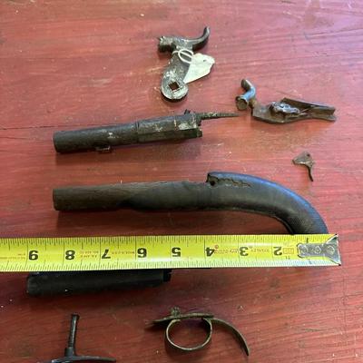 Early Pistol Parts