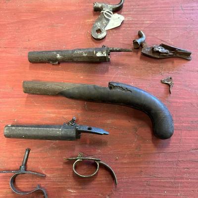 Early Pistol Parts