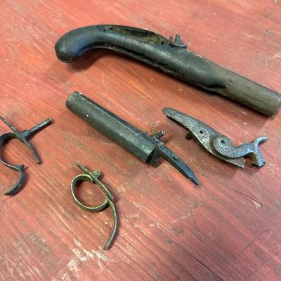 Early Pistol Parts