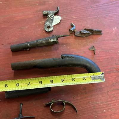 Early Pistol Parts