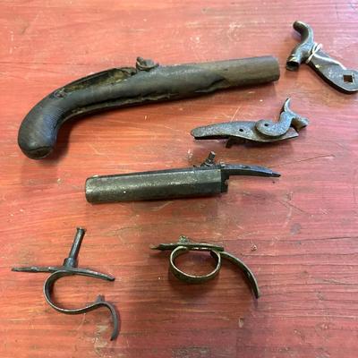 Early Pistol Parts