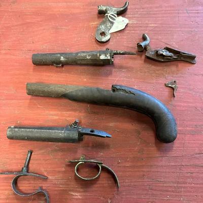 Early Pistol Parts