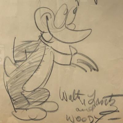 Woody Woodpecker Artwork by Walter Lantz