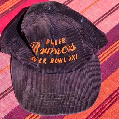 Vintage Super Bowl XXI Corduroy Hat