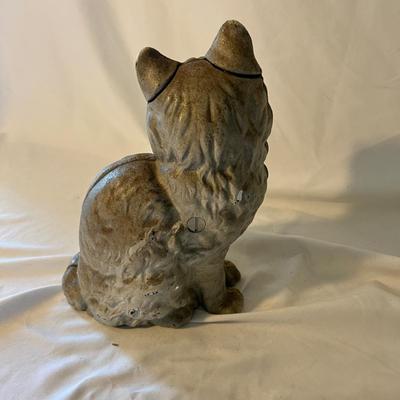 Hubley Style Cat Door Stop and Bank (D-MK)