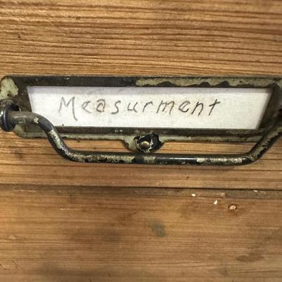 Measurement Tool lot