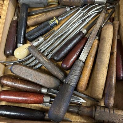 Burnishers / Scrapers Lot