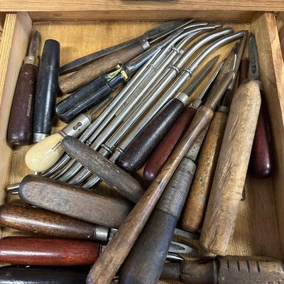Burnishers / Scrapers Lot