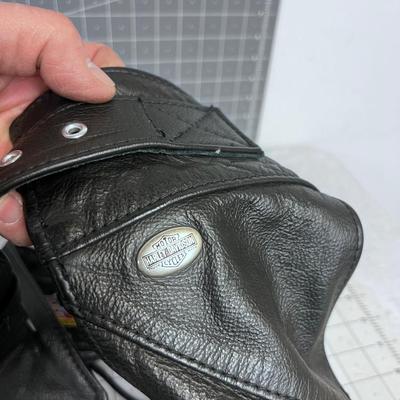 Branded HARLEY DAVIDSON Women's Size Small Leather Chaps 