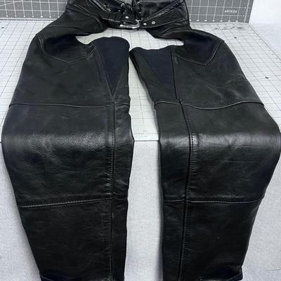 Branded HARLEY DAVIDSON Women's Size Small Leather Chaps 