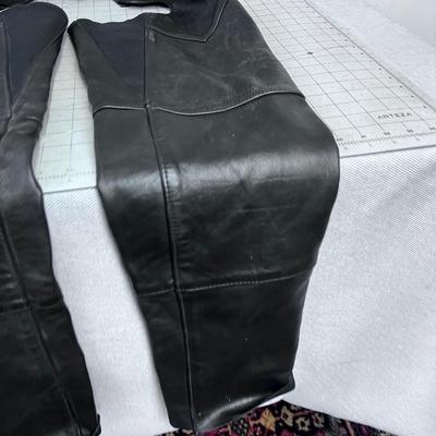 Branded HARLEY DAVIDSON Women's Size Small Leather Chaps 
