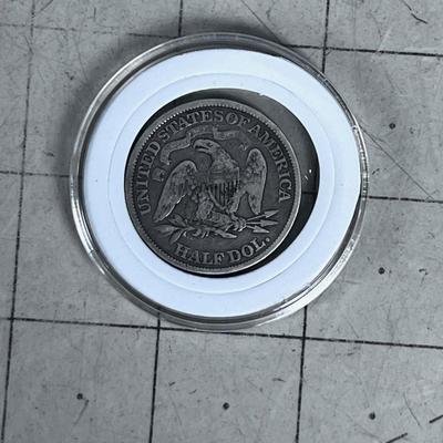 1871 Seated Liberty Half Dollar