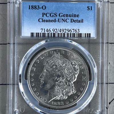 1883 O Morgan Silver Dollar