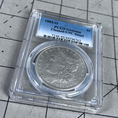 1883 O Morgan Silver Dollar