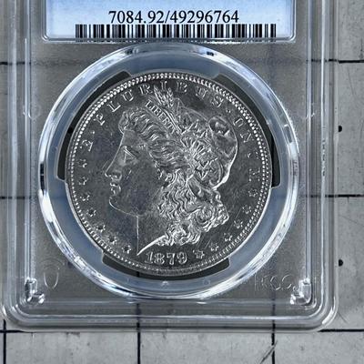1879 Morgan Silver Dollar (No Mint Mark)